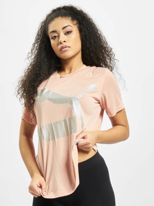 Puma T-Shirt Classics Logo pink