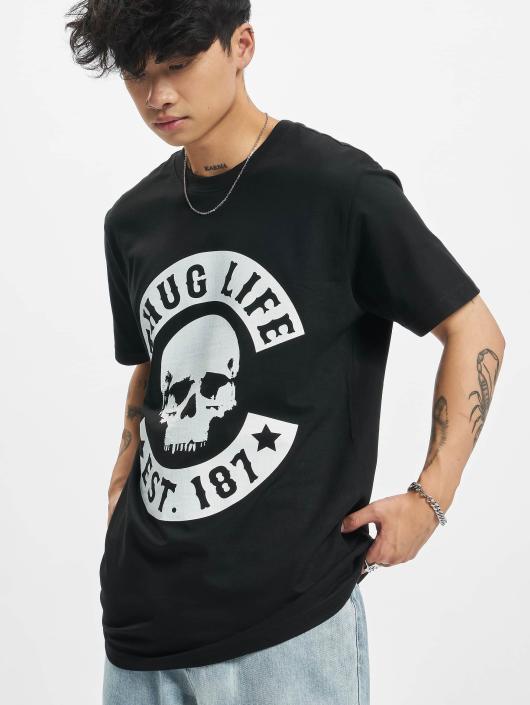 Thug Life Herren T-Shirt B.Skull in schwarz