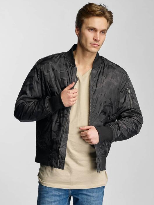 Urban Classics Bomber Tonal Camo noir