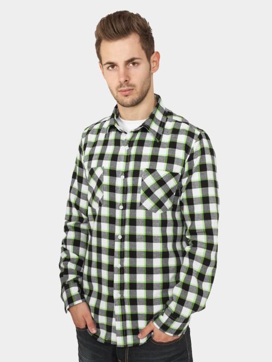 Urban Classics Chemise Tricolor Checked Light Flanell noir