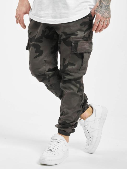 Urban Classics Chino bukser Camo grå