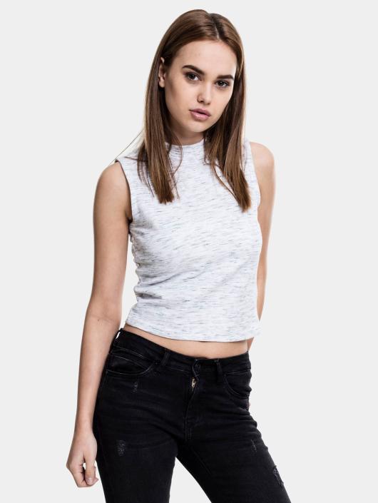 Urban Classics Débardeur Ladies Space Dye blanc