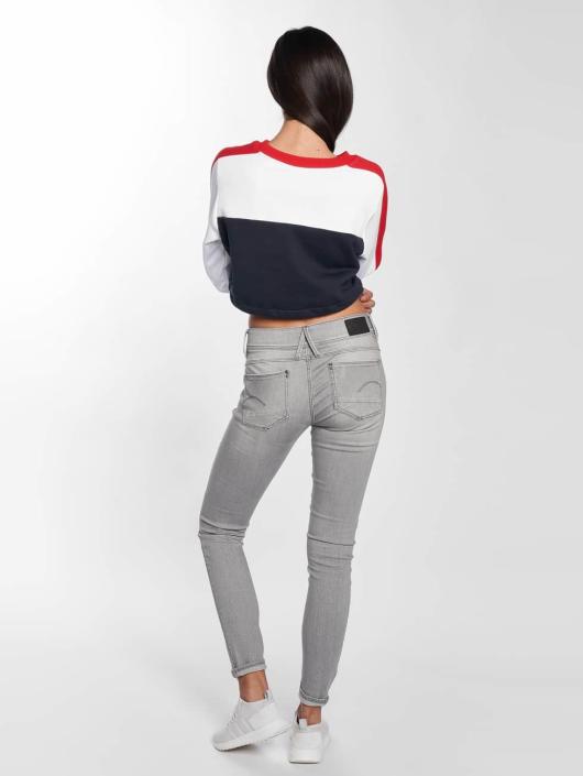 Urban Classics Pullover 3-Tone Stripe Cropped blau
