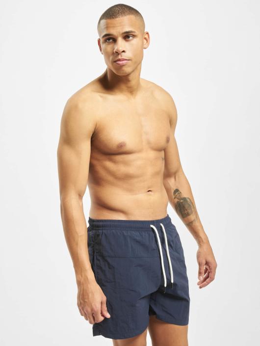 Urban Classics Short de bain Block bleu