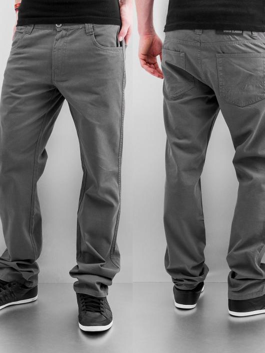 Urban Classics Skinny Jeans 5 Pocket grau