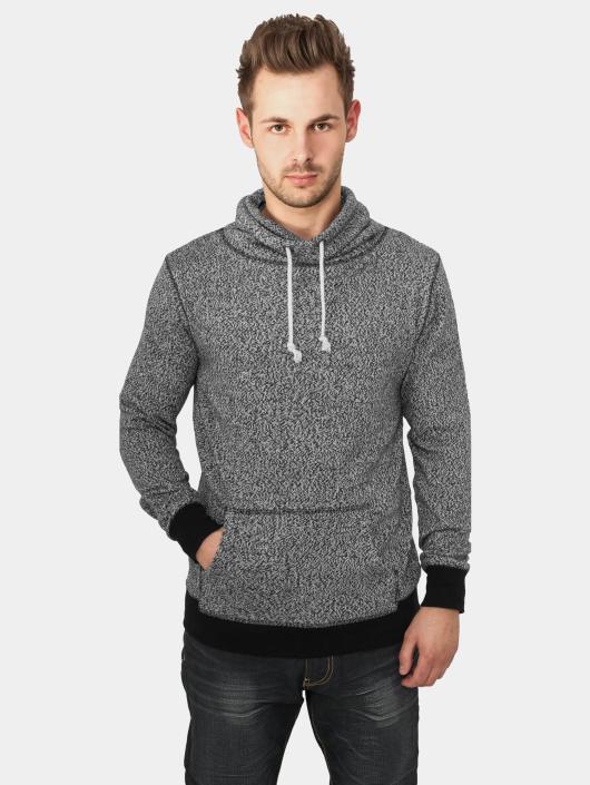 Urban Classics Sweat & Pull Melange High Neck Knitted gris