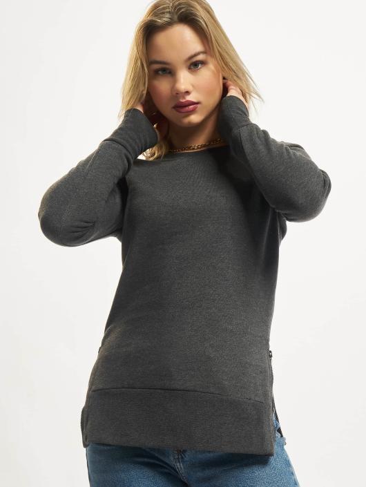 Urban Classics Sweat & Pull Side Zip Long gris