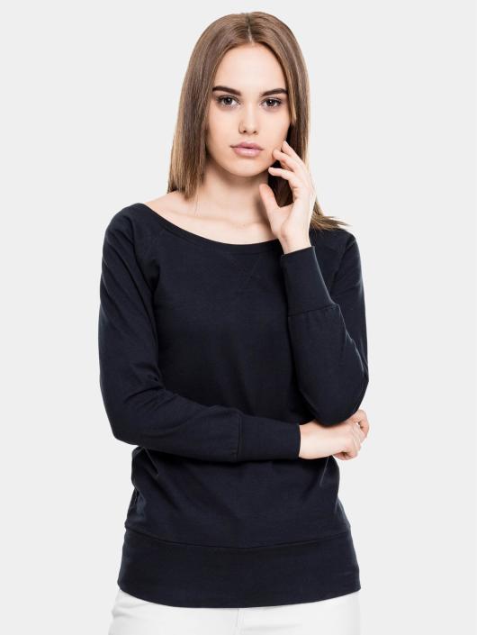 Urban Classics Sweat & Pull Ladies Wideneck Crewneck noir