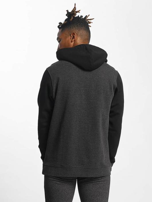 Urban Classics Sweat capuche 3 Tone gris