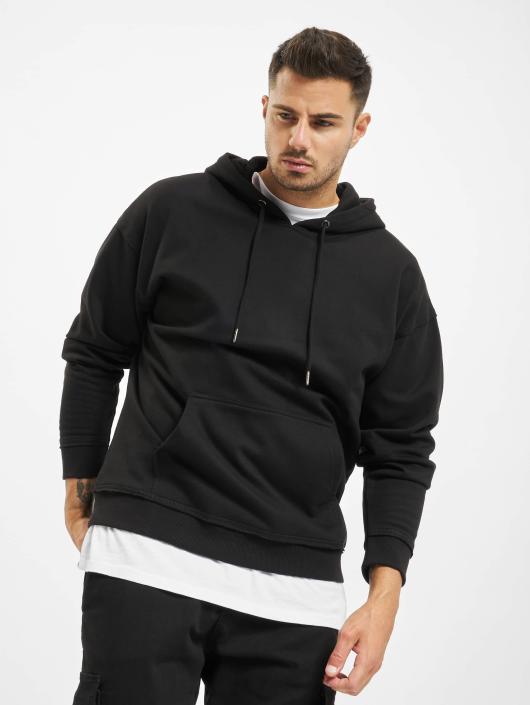 hoodie noir oversize
