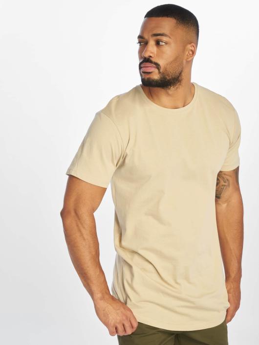 Urban Overwear / T-Shirt Long in beige 294486