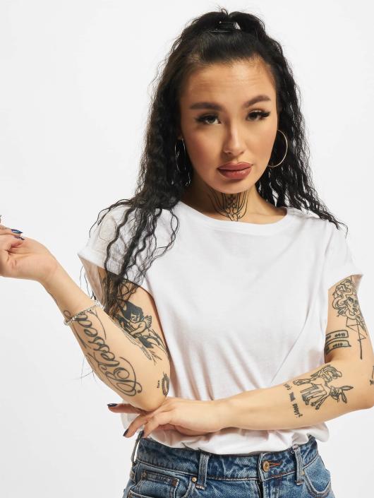 Urban Classics T-Shirt Extended Shoulder blanc