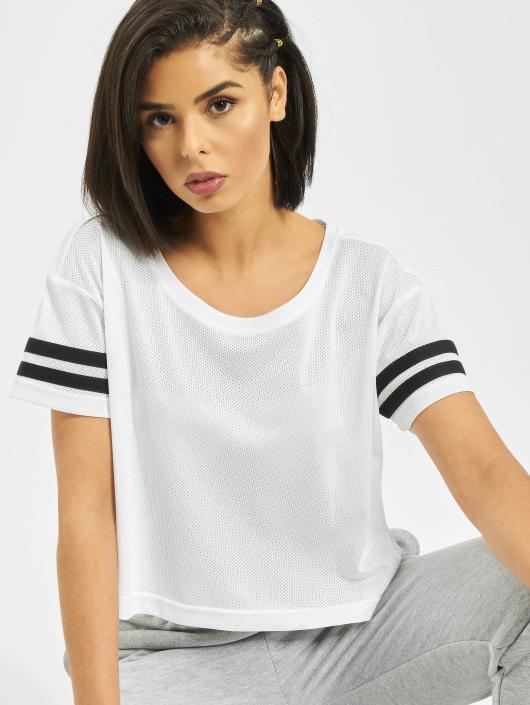 Urban Classics T-Shirt Mesh Short blanc