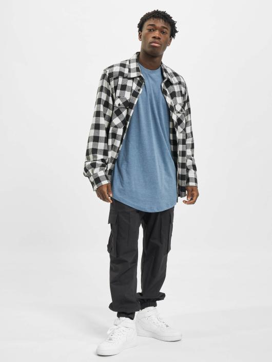 Urban Classics T-Shirt Shaped Melange Oversized Long bleu
