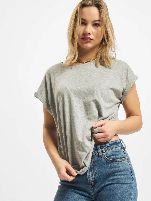 Urban Classics T-Shirt Extended Shoulder gris