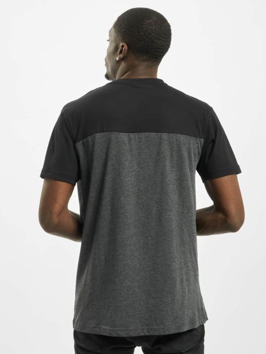 Urban Classics T-Shirt 3-Tone Pocket gris