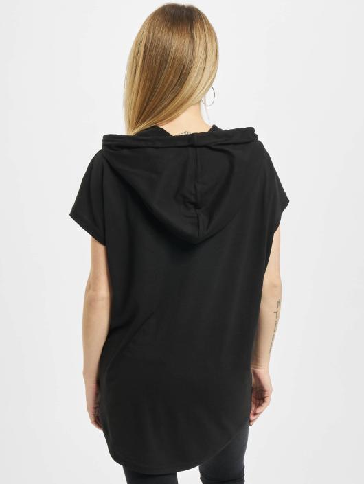 Urban Classics T-Shirt Jersey Hooded noir