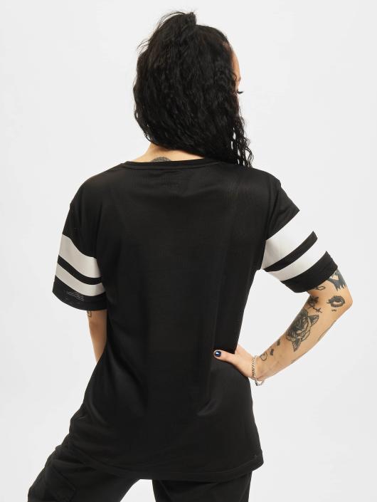 Urban Classics T-shirt Stripe Mesh svart