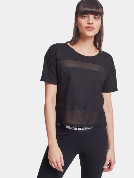 Urban Classics T-Shirty Tech Mesh czarny