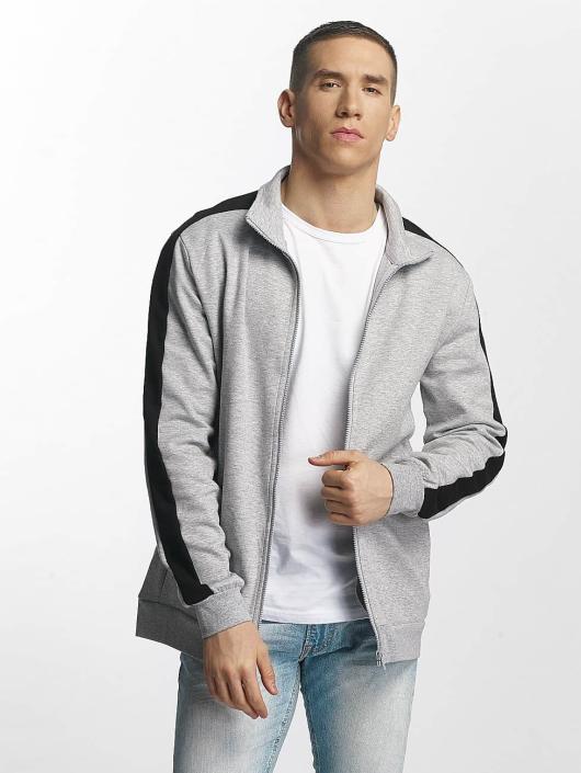 Urban Classics Veste mi-saison légère 2 Tone Interlock gris