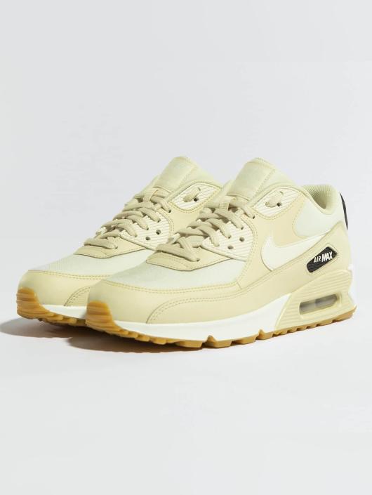 Nike | Air Max 90 beige Femme Baskets 413316 ... Nike Baskets Air Max 90 beige ...