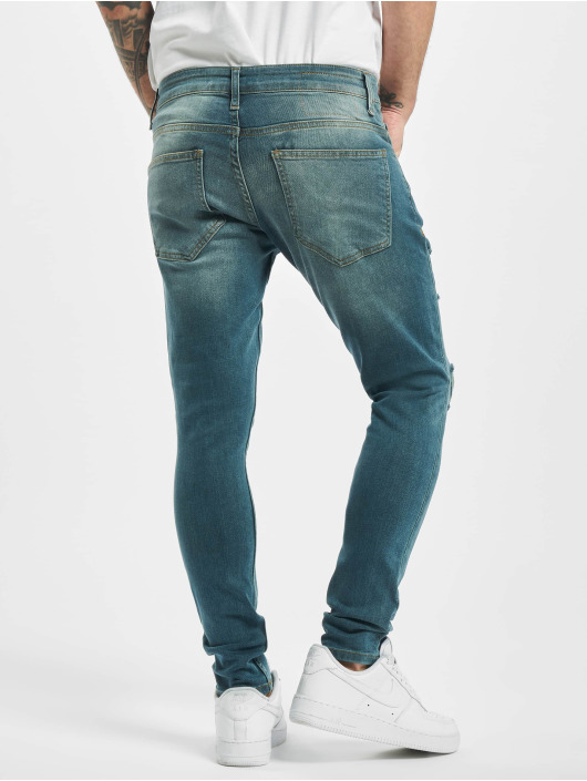 2Y Jean skinny Olaf bleu