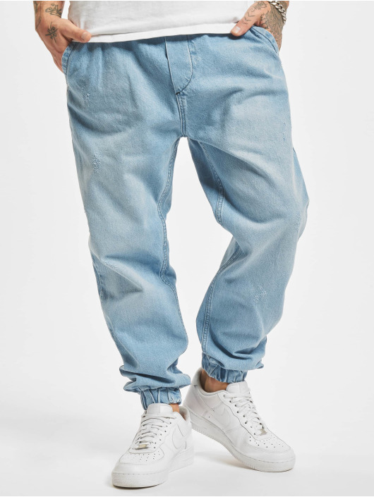 2Y Premium Loose Fit Jeans Lobo niebieski