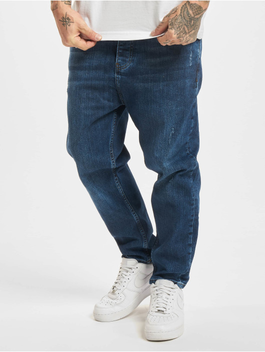 2Y Premium Løstsittende bukser Dean blå