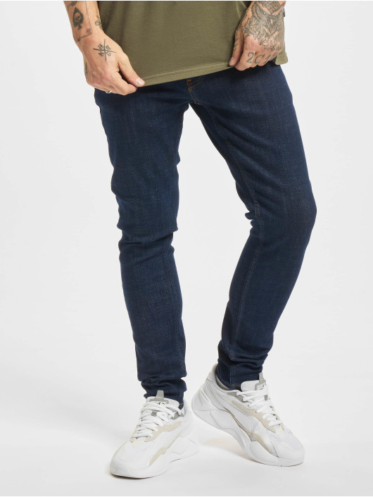 2Y Premium Herren Skinny Jeans Neo in blau