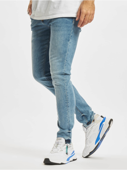 2Y Premium Skinny Jeans Bela modrý