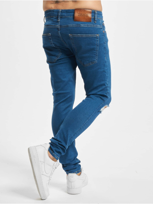 2Y Premium Skinny Jeans Linus niebieski
