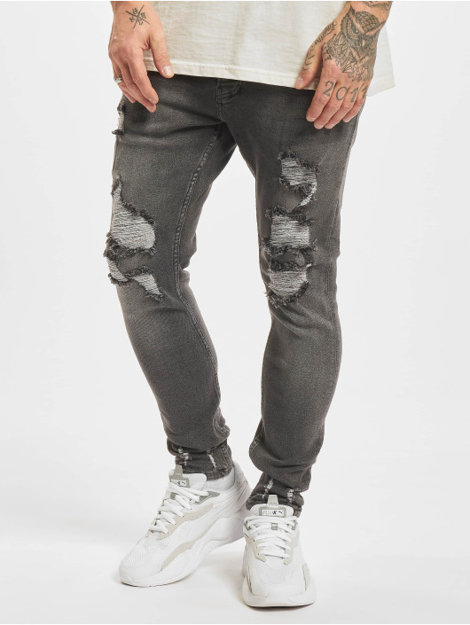 2Y Premium Skinny Jeans Ulf sort