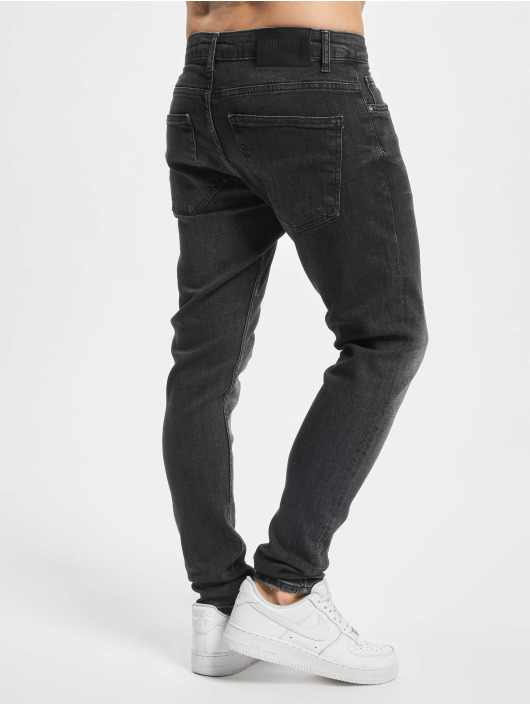 2Y Premium Skinny jeans Steven svart