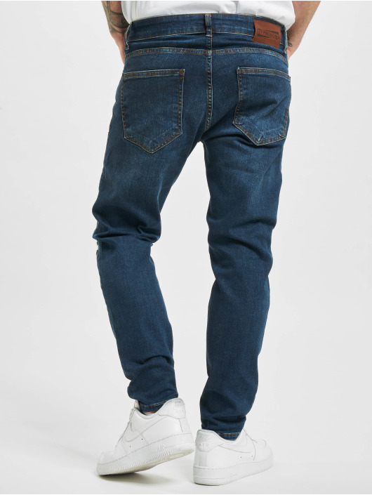2Y Premium Slim Fit Jeans Memphis blau