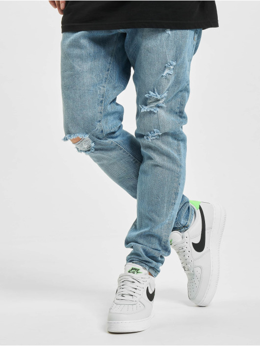 2Y Premium Herren Slim Fit Jeans Murat in blau
