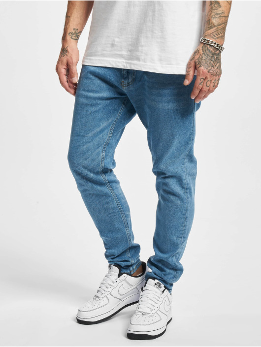 2Y Premium Herren Slim Fit Jeans Yesil in blau