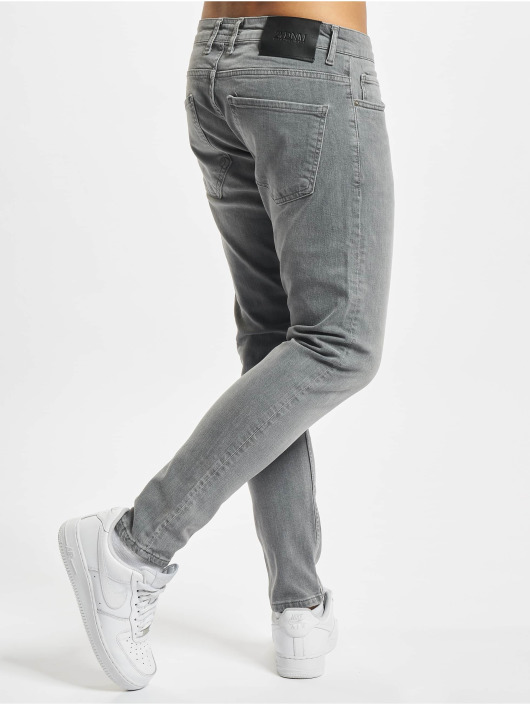 2Y Premium Slim Fit Jeans Bahar grau