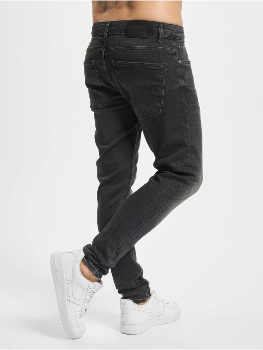 2Y Premium Slim Fit Jeans Dean grå
