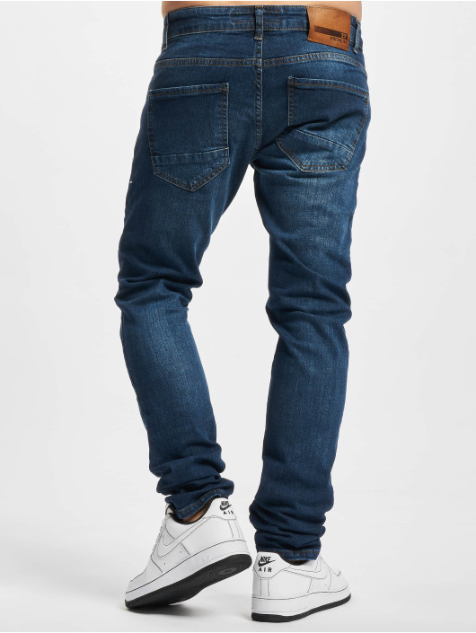 2Y Premium Slim Fit Jeans Caner modrá