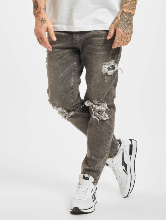 2Y Premium Slim Fit Jeans Frank šedá