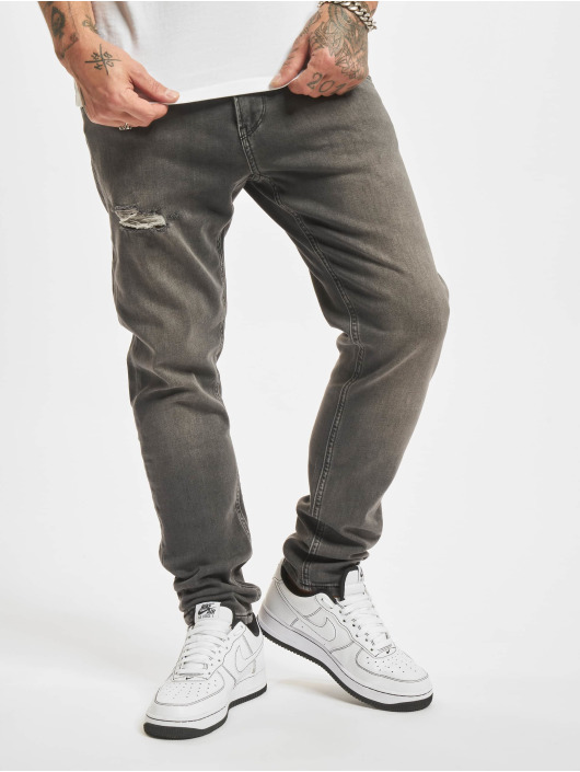2Y Premium Slim Fit Jeans Alvar серый