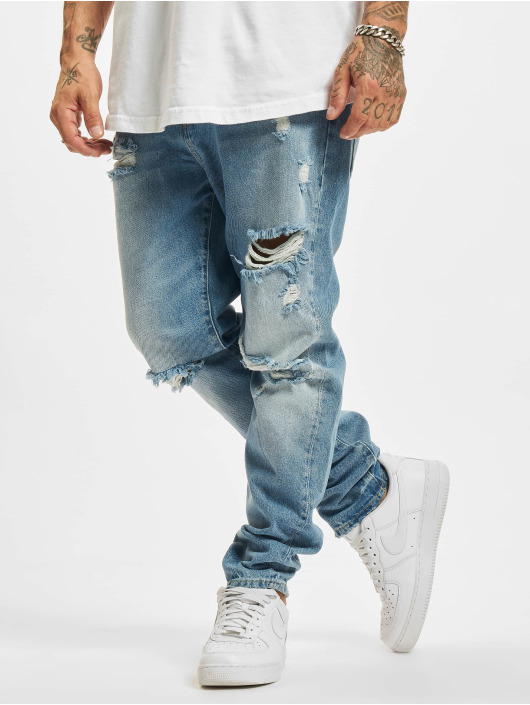 2Y Premium Straight Fit Jeans Aurelio blau