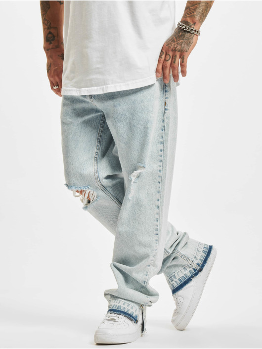 2Y Premium Straight Fit Jeans Flavio blau