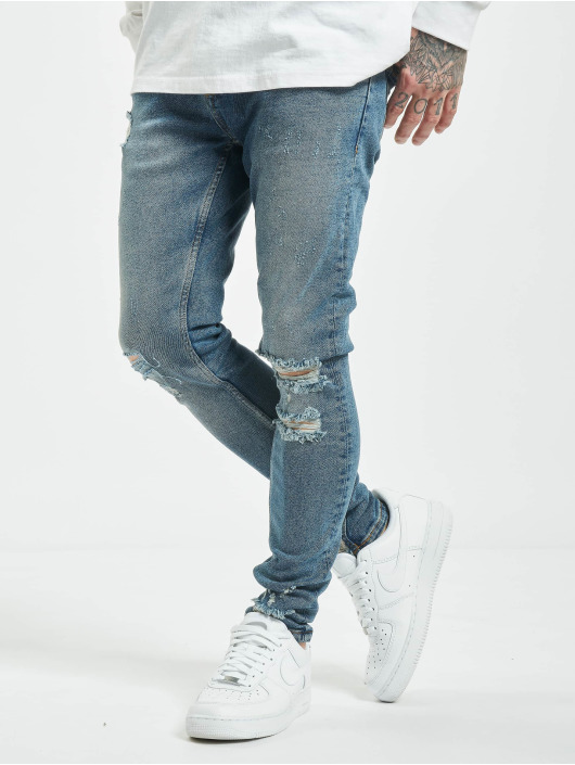 2Y Skinny Jeans Gunesh blau