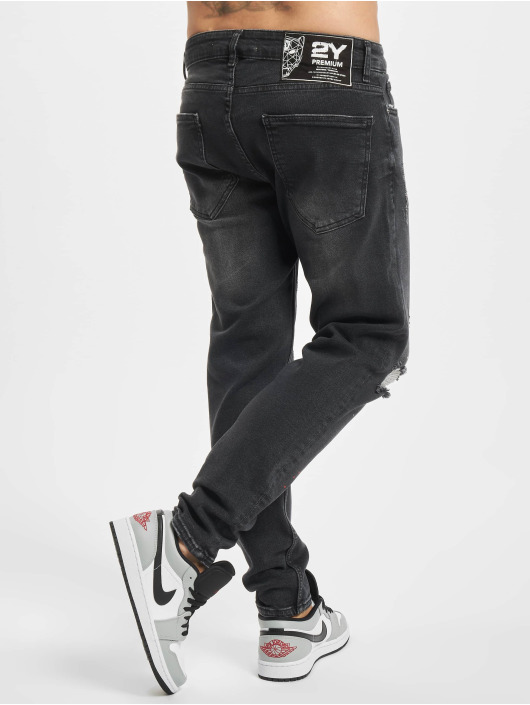 2Y Skinny Jeans Fiete grå