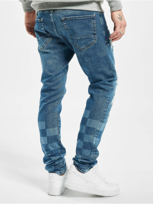 2Y Skinny Jeans Levin niebieski