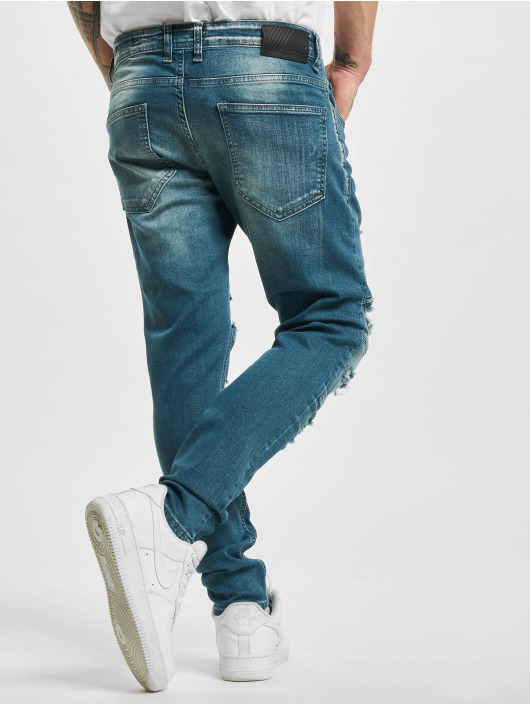2Y Slim Fit Jeans Elkin blau