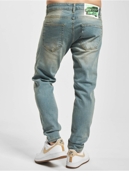2Y Slim Fit Jeans Luke blau
