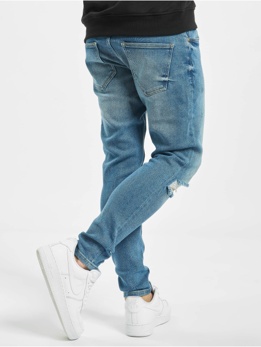 2Y Slim Fit Jeans Berk blå
