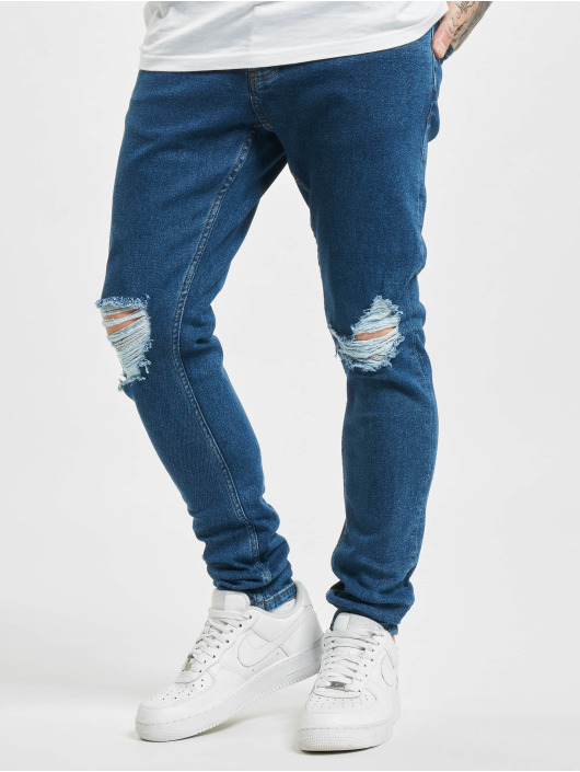 2Y Slim Fit Jeans Burbank blå